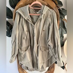 Free People Hooded Sweatshirt